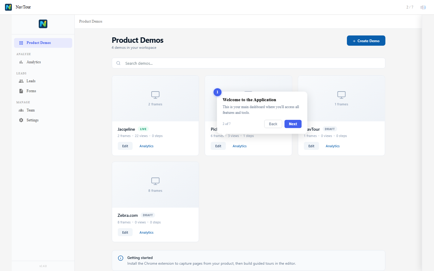 AI review scorecard for a demo